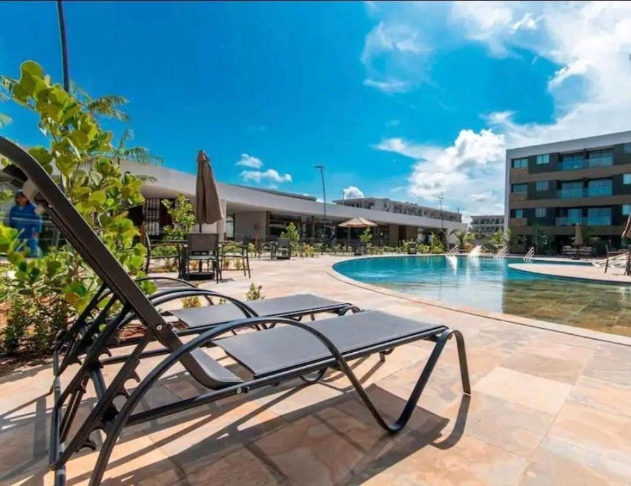 Flat Luxo No Mana Beach Em Muro Alto 4 Pessoas Pôrto das Galinhas Exteriör bild