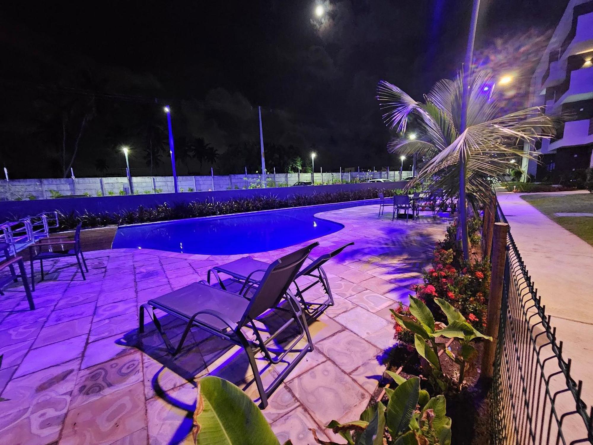 Flat Luxo No Mana Beach Em Muro Alto 4 Pessoas Pôrto das Galinhas Exteriör bild